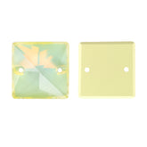 Jonquil AM Square Shape High Quality Glass Sew-on Rhinestones WholesaleRhinestone